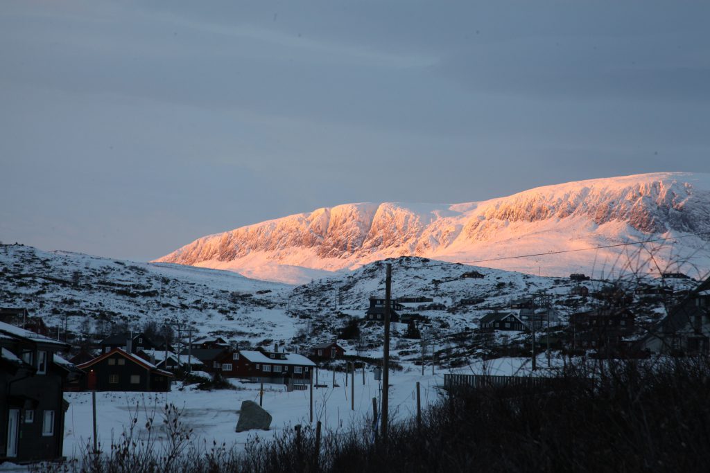 Snowkite w Norwegii